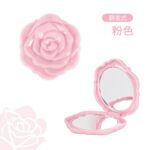 Pocket Compact Mirror Mini Rose Folding Compact Mirror
