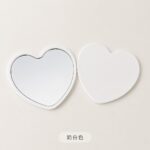 Pocket Compact Mirror Heart Shaped Compact Mirror
