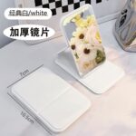 Pocket Compact Mirror PU Folding Compact Mirror