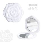 Pocket Compact Mirror Mini Rose Folding Compact Mirror