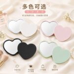 Pocket Compact Mirror Heart Shaped Compact Mirror