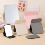 Pocket Compact Mirror PU Folding Compact Mirror