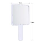 Handheld Makeup Mirror Square Handheld Makeup Mirror