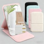 Pocket Compact Mirror PU Folding Compact Mirror
