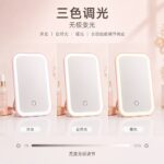 LED Lighted Vanity Mirror Model 06 Triangle Stand LED Vanity Mirror
