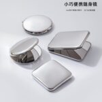 Pocket Compact Mirror Stainless Steel Folding Compact Mirror