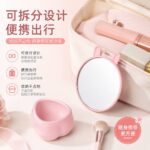 Desktop Vanity Mirror Rabbit Shaped Desktop Makeup Mirror