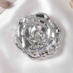 Pocket Compact Mirror Mini Rose Folding Compact Mirror