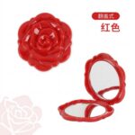 Pocket Compact Mirror Mini Rose Folding Compact Mirror