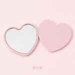 Pocket Compact Mirror Heart Shaped Compact Mirror