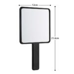 Handheld Makeup Mirror Square Handheld Makeup Mirror